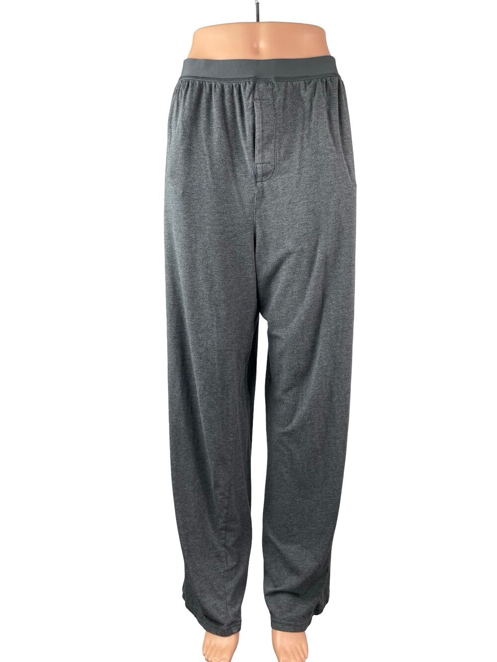 Quince Women's Gray High Rise Pull On Wide Leg Lounge Athletic Trousers Pants M